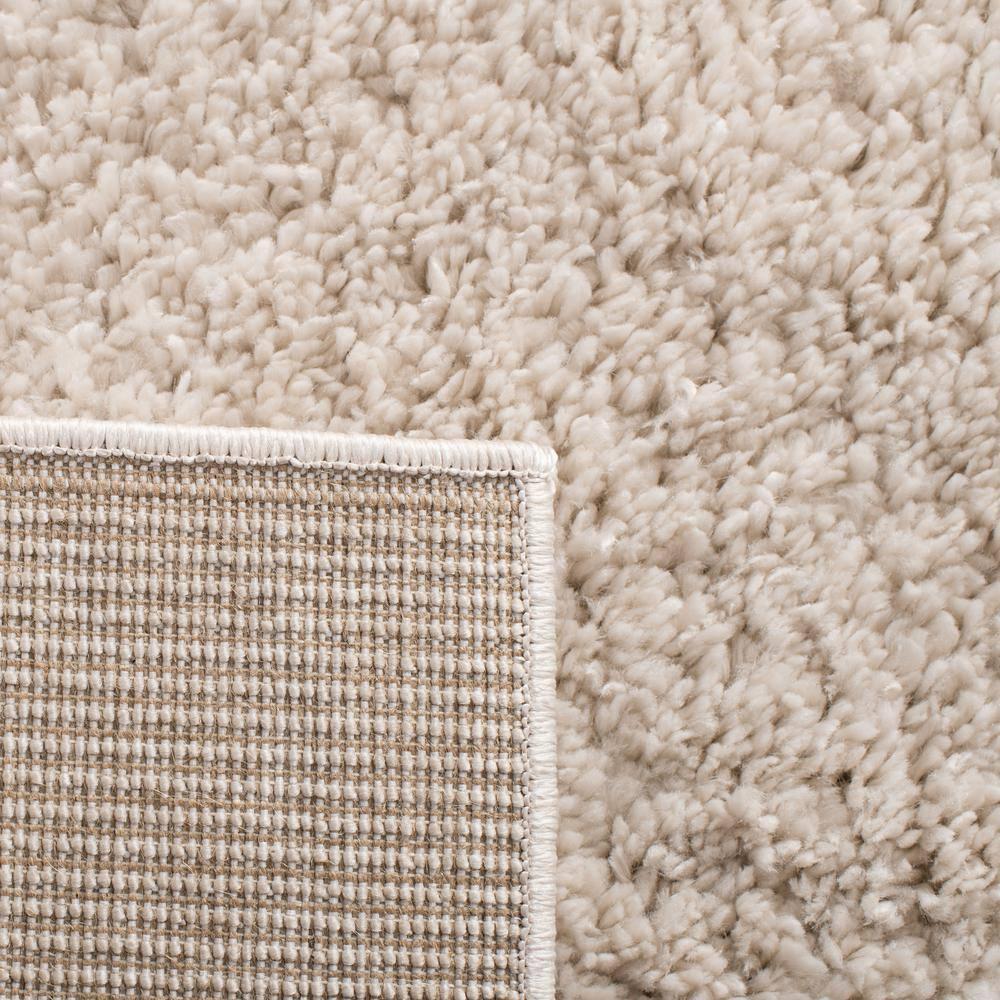 August Shag 900 AUG900 Power Loomed Indoor Area Rug - Beige - 5'3"x7'6" - Safavieh