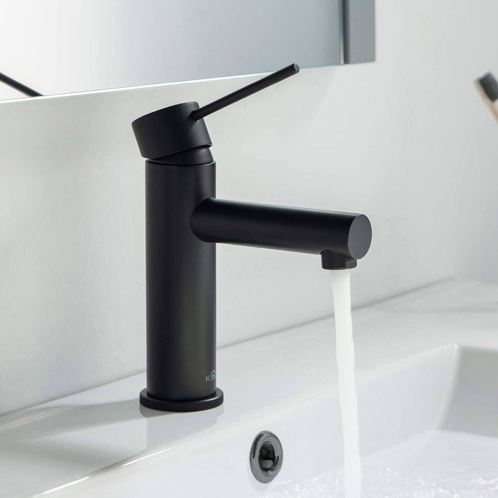 Kibi Circular X Single Handle Bathroom Vanity Sink Faucet