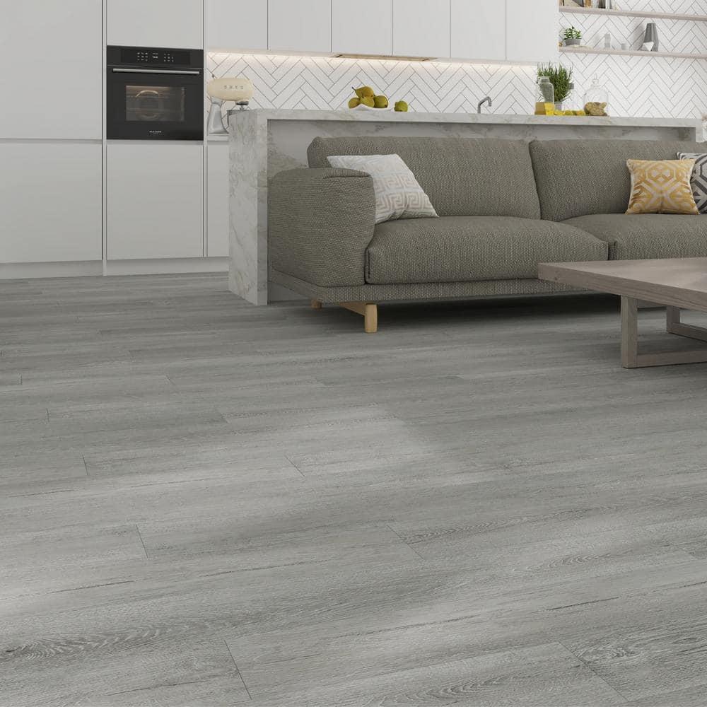 MaxCore Pro 20mil x 7.3" W x 48" L Click Lock Luxury Vinyl Plank Flooring