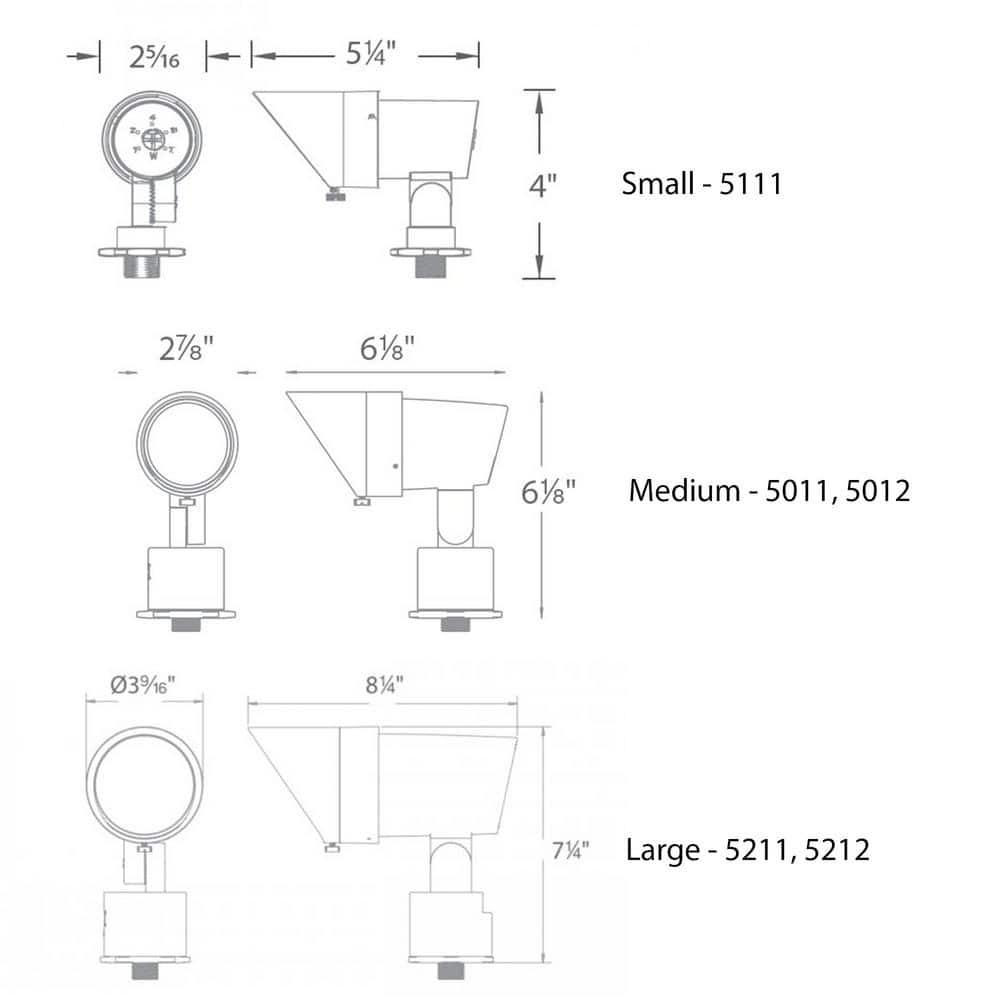 Low Voltage Integrated LED Metal Spotlight