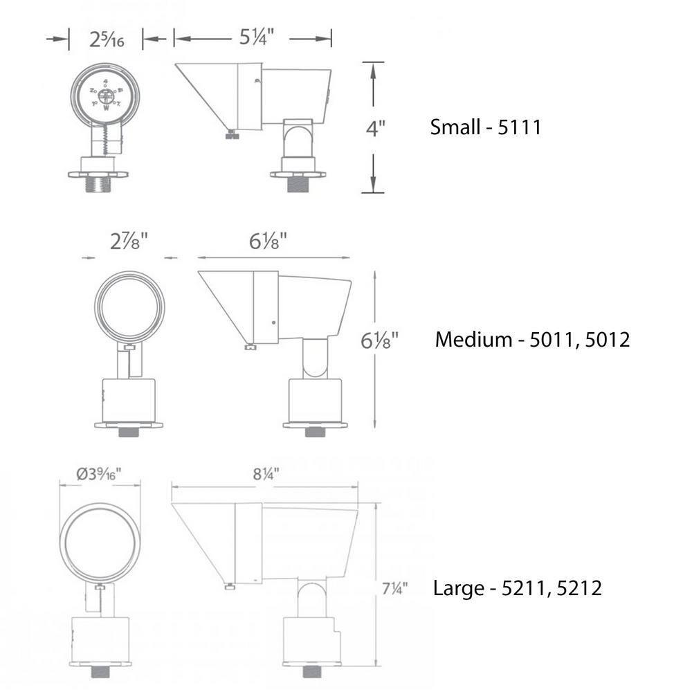 Low Voltage Integrated LED Metal Spotlight