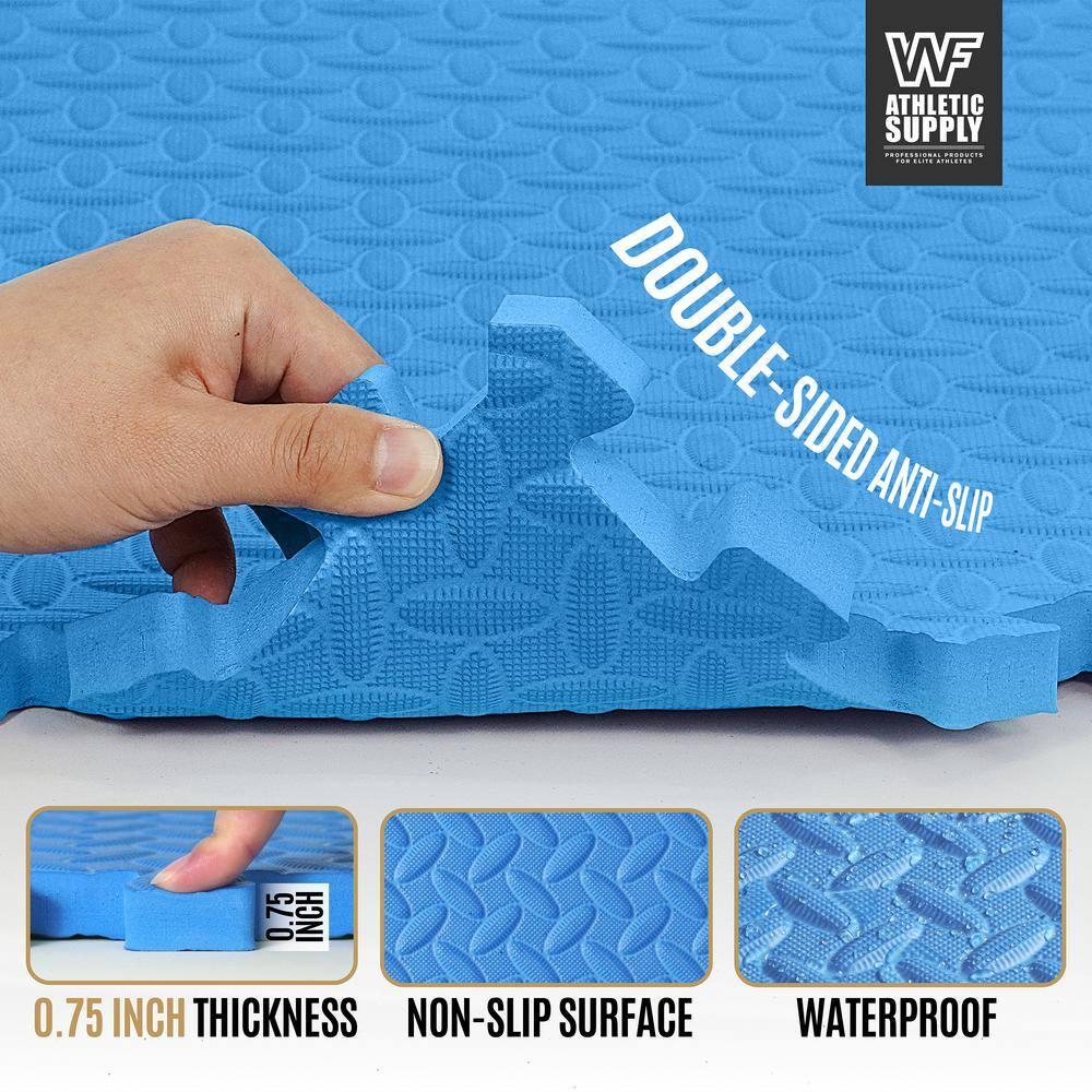 CAP Barbell Exercise Puzzle Mats Packs Tiles 24"x24" x 3/4" | Multiple Options
