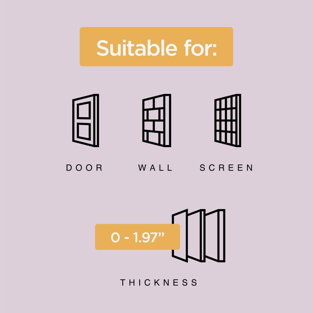 Hakuna Pets Hakuna Plastic Door Mounted Pet Door