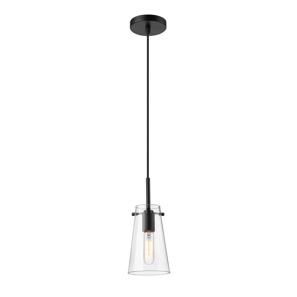 Z-Lite Kira 1 - Light Pendant in  Matte Black
