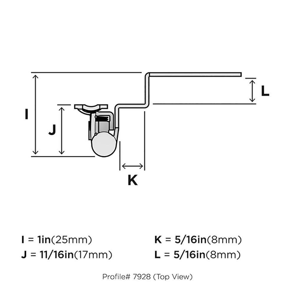 Face Mount Overley Hinge