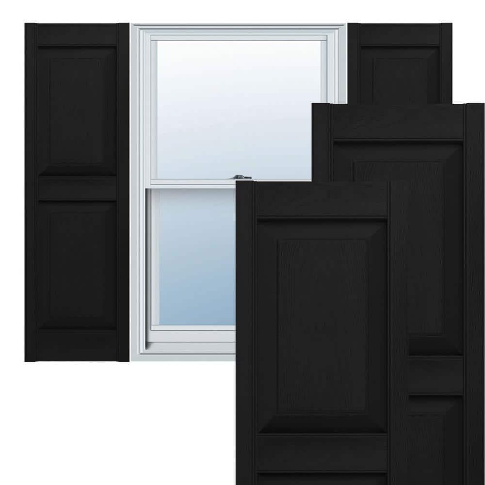 Builders Edge Raised Panel Shutters
