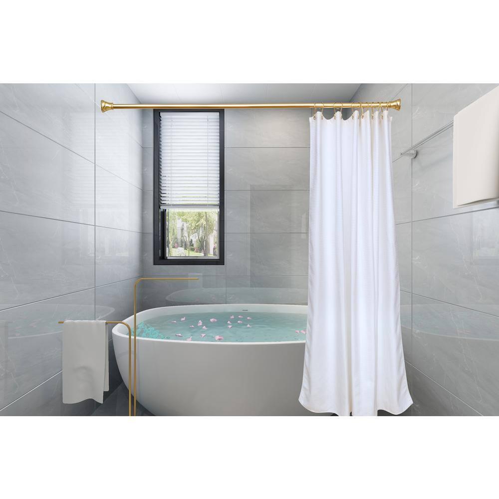 Utopia Alley HK15GD 1.7 x 3.3 Pulg. Ganchos para Cortinas de Baño y Cortinas de Baño de Zinc Inoxidable en Forma de S, Dorado - Juego de 12