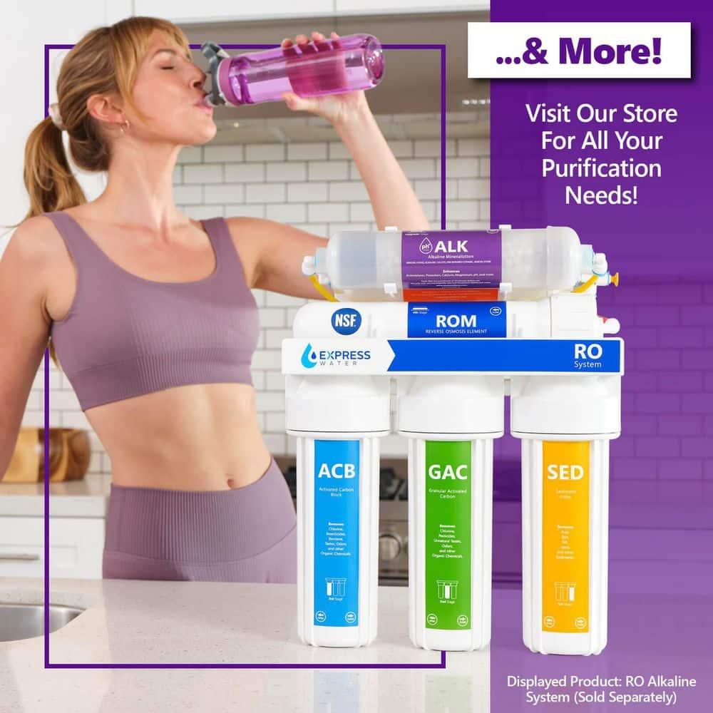 Express Water; 3-Stage Replacement Water Filter for Whole House System