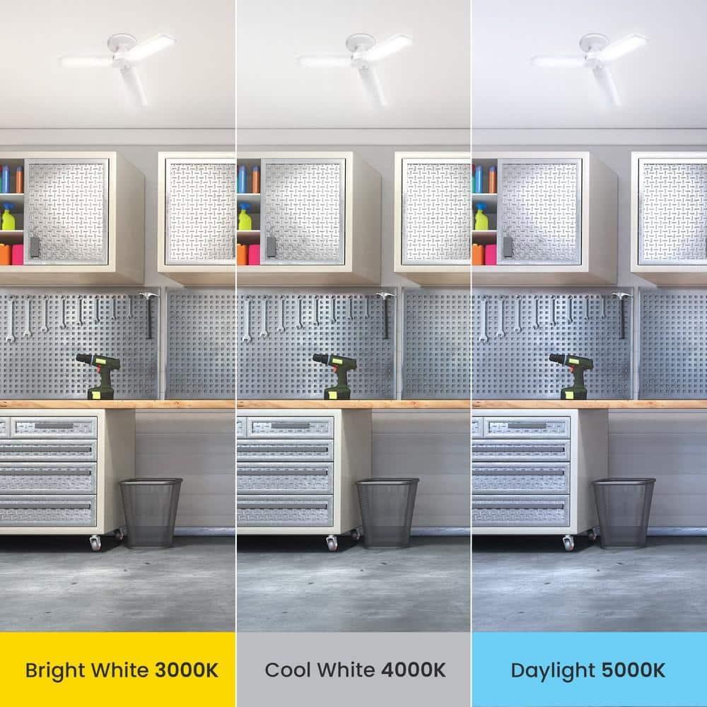 Feit Electric Wide Surface E26 (Medium) LED Garage Bulb Bright White 300 Watt Equivalence 1 pk