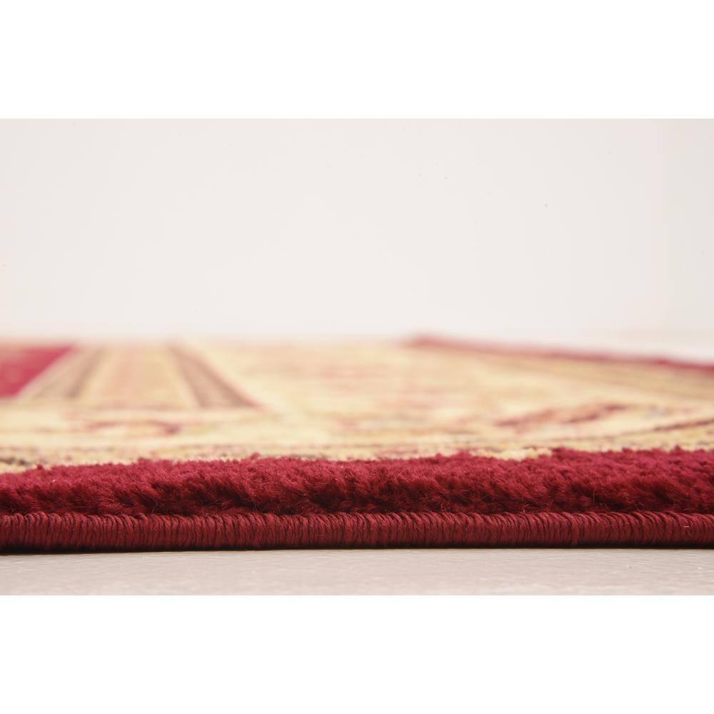 Unique Loom Voyage Collection Traditional Oriental Classic Intricate Design Area Rug (8' 0 x 11' 4 Rectangular, Red/Gold)