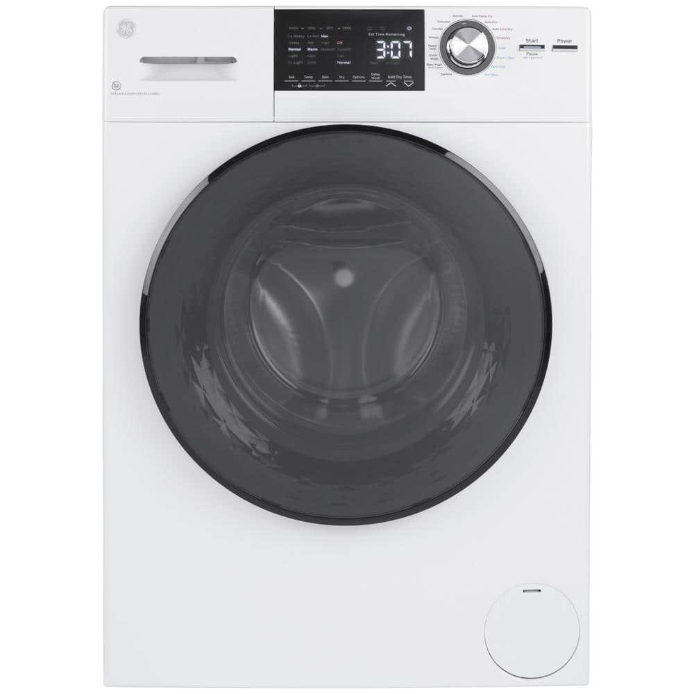 GE Appliances All-In-One Combo Unit with 2.4 Cubic Feet Front Load Washer and 2.4 Cubic Feet Electric Dryer