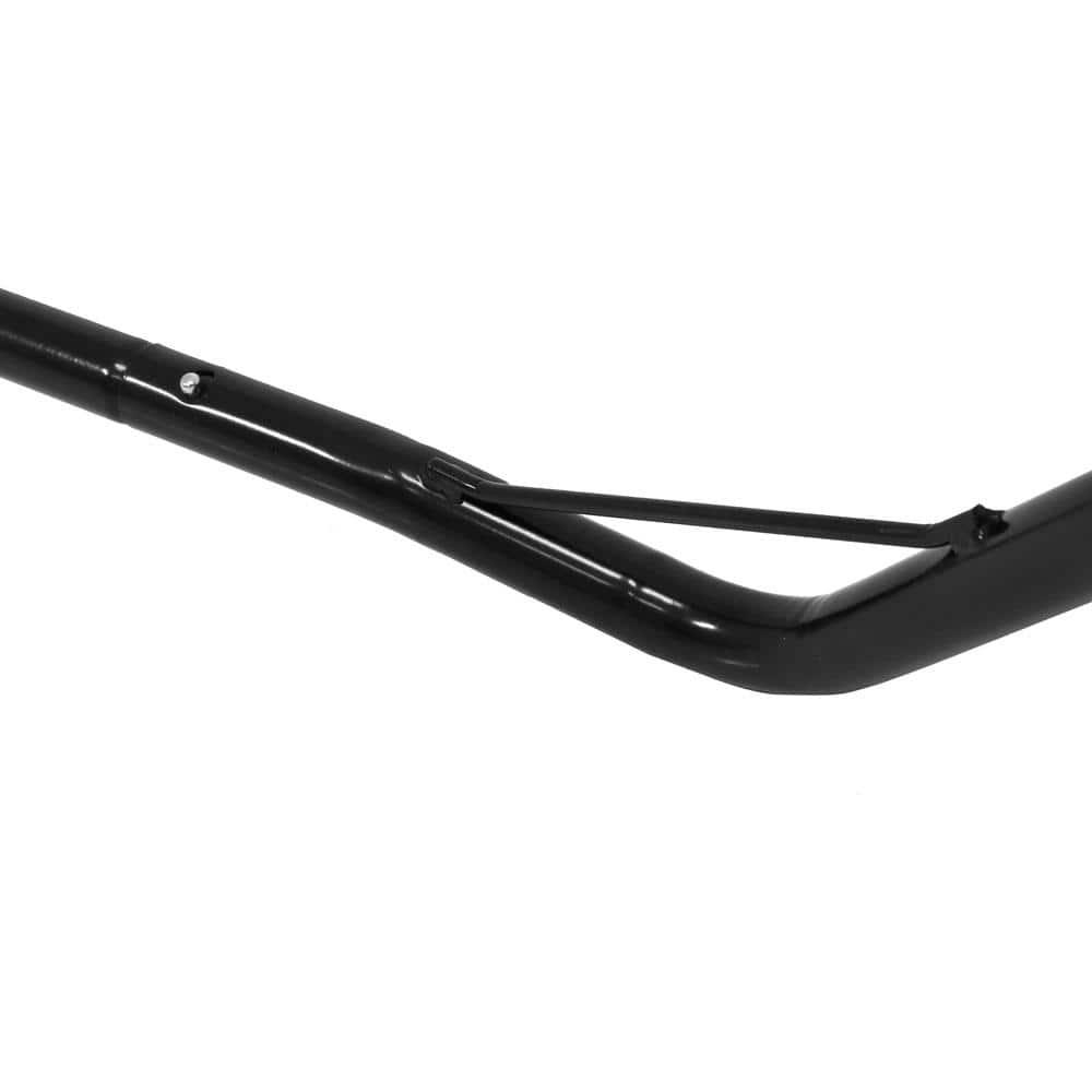Sunnydaze Portable Heavy-Duty Steel Hammock Stand Only for Camping and Spreader Bar Styles - 330 lb Capacity/10' Stand - Black