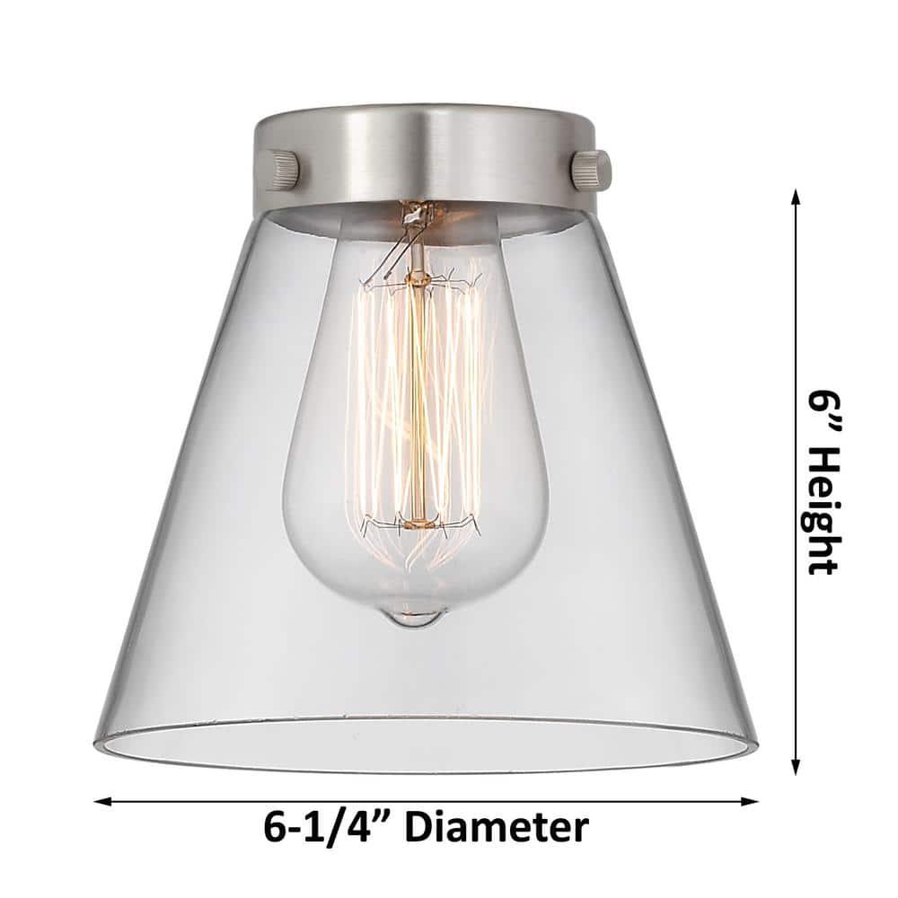 Innovations Lighting Cone 1 - Light Pendant in  Brushed Brass