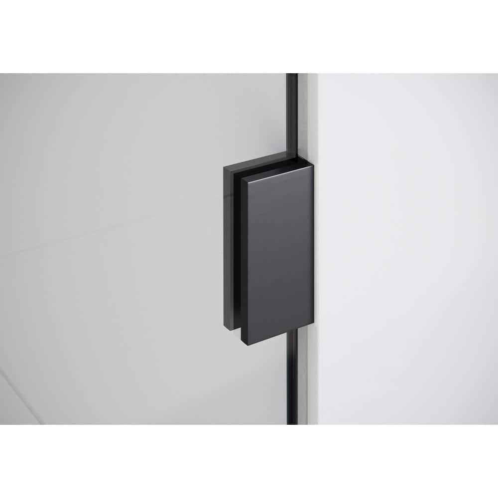 Vela 35 in. x 78 in. Fully Frameless Single Fixed Shower Panel