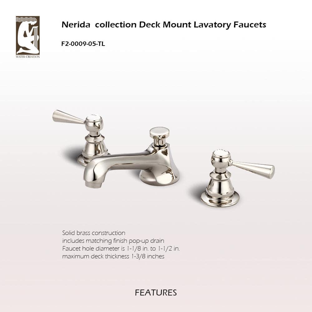 Carlson Widespread Bathroom Faucet with Drain Assembly