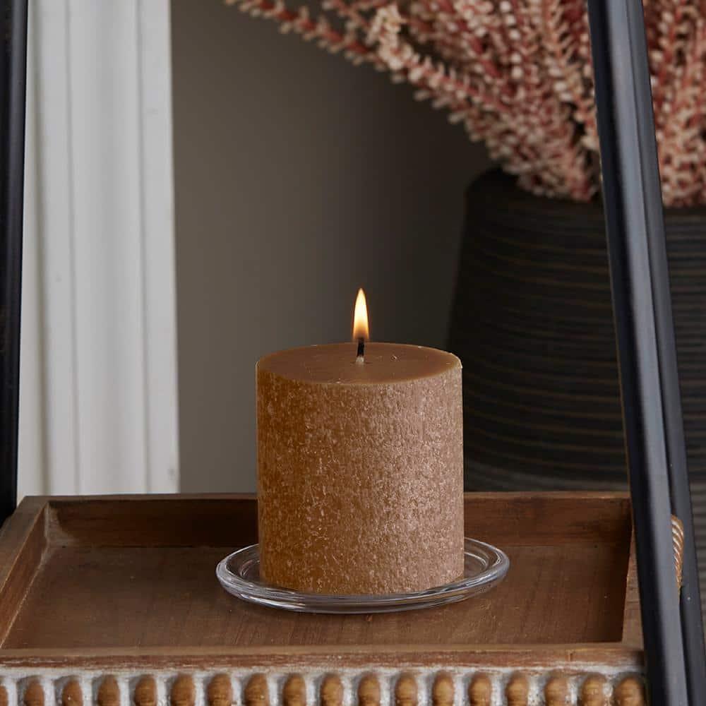 Root Candles Timberline Unscented Pillar Candle