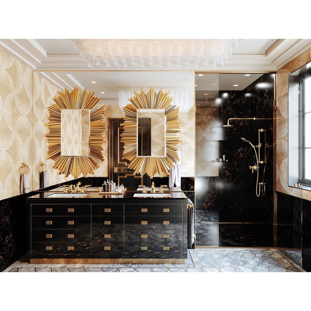 Palladian Widespread Lavatory Faucet With Low Spout