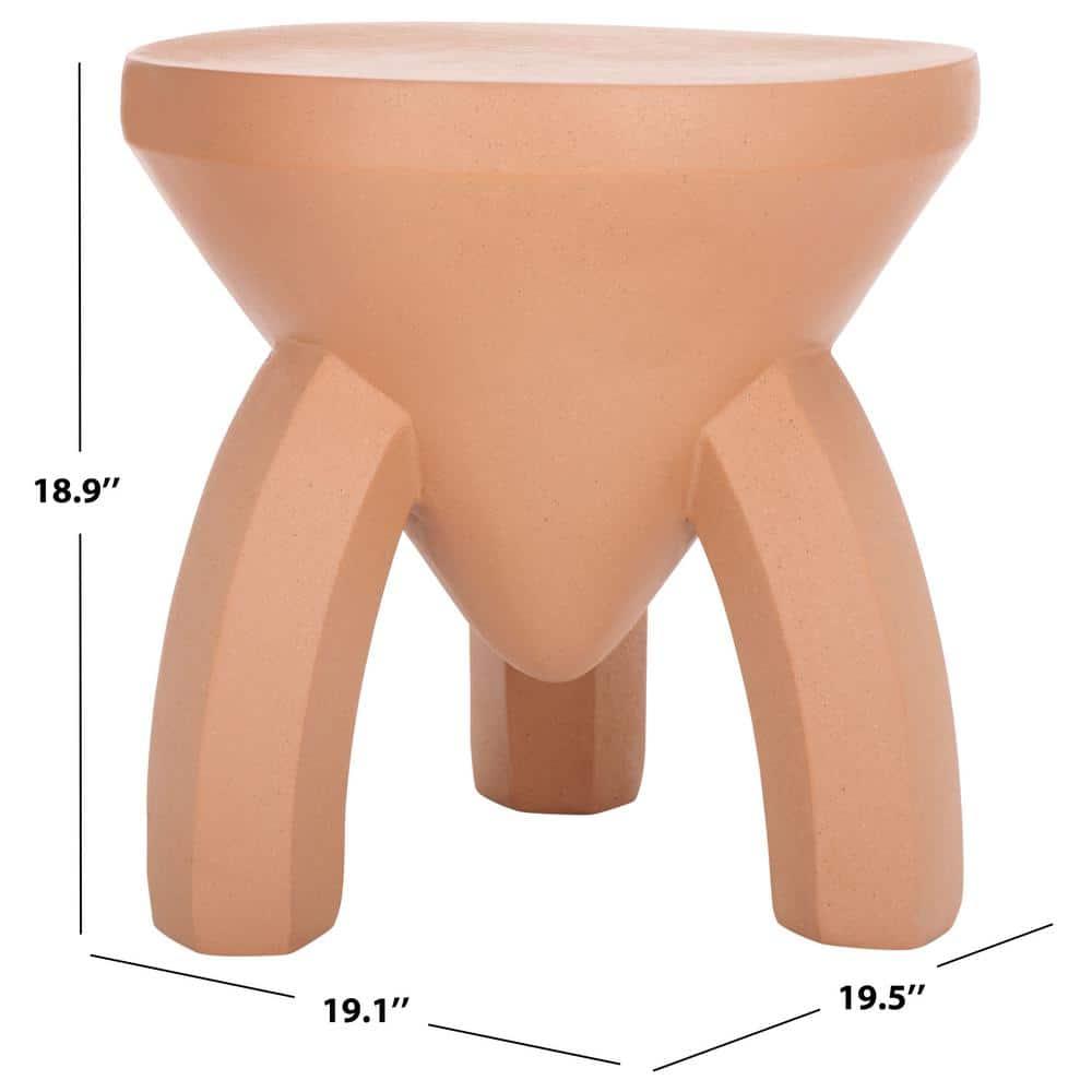 Safavieh Keilani Accent Table in Terracotta