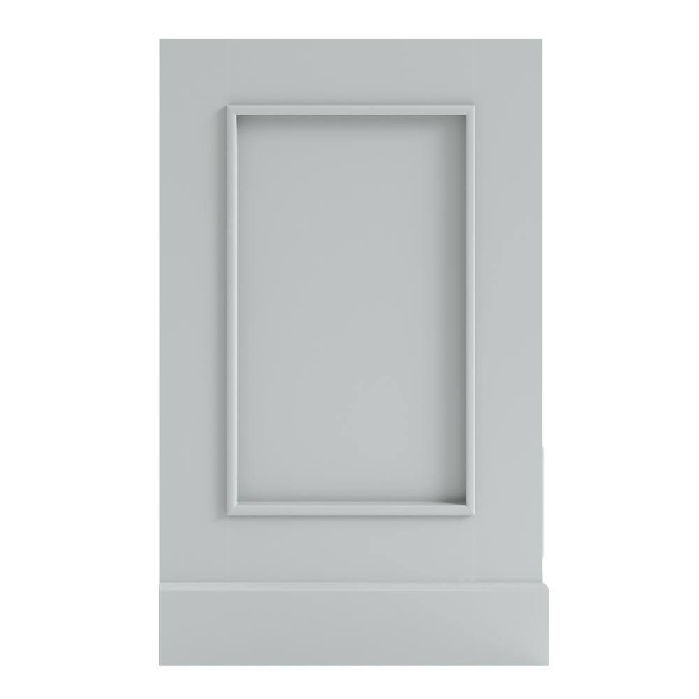 Ariel M072d-Bc Stafford 73" Double Free Standing Vanity Cabinet Only - Grey