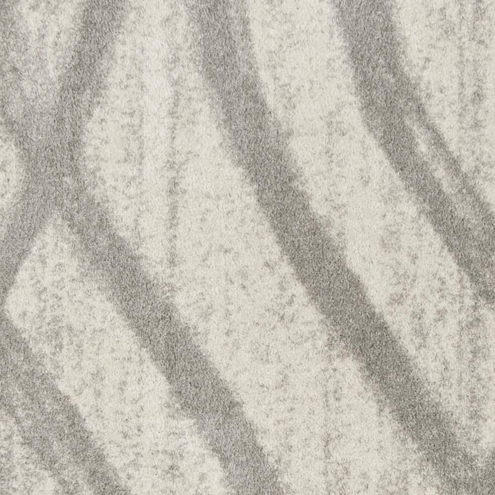 Adirondack ADR125 Machine Made Indoor Area Rug - Cream/Grey - 8'x8' - Safavieh