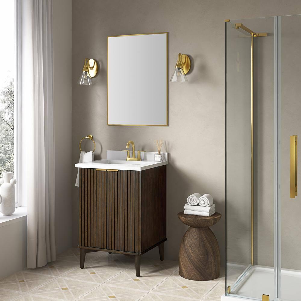 OVE Decors Gabi 36-in Undermount Single Sink Bathroom Vanity with Premium Countertop