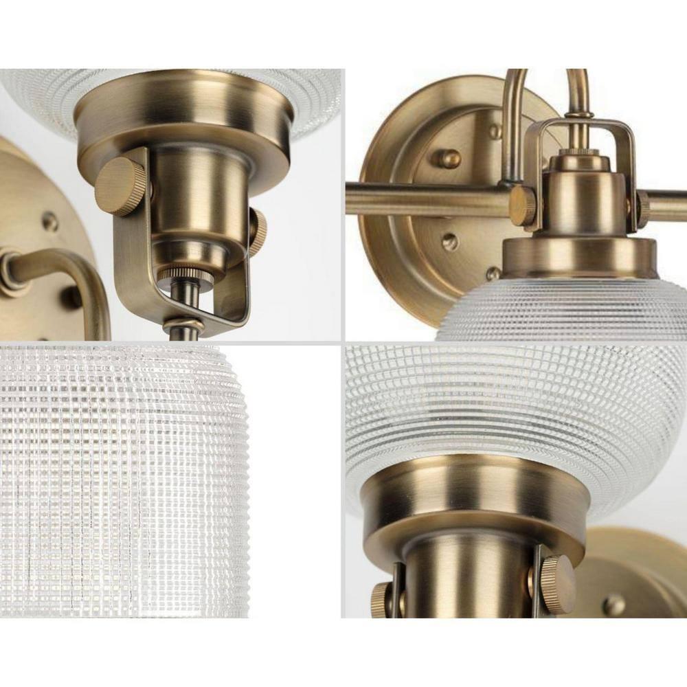 Rosser 3 Light Transparent Dimmable Vanity Light