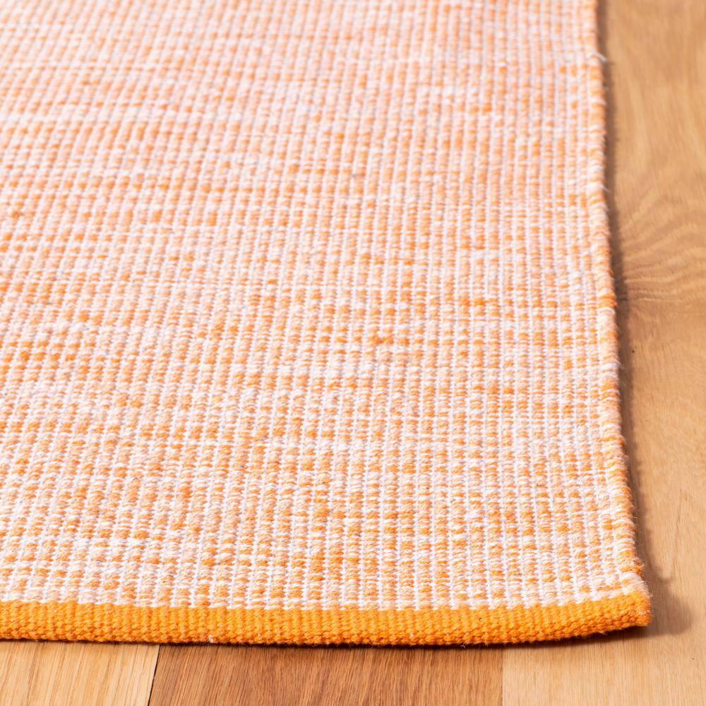 Montauk MTK250 Hand Woven, Flat Weave Indoor Accent Rug - Orange - 4'x6' - Safavieh