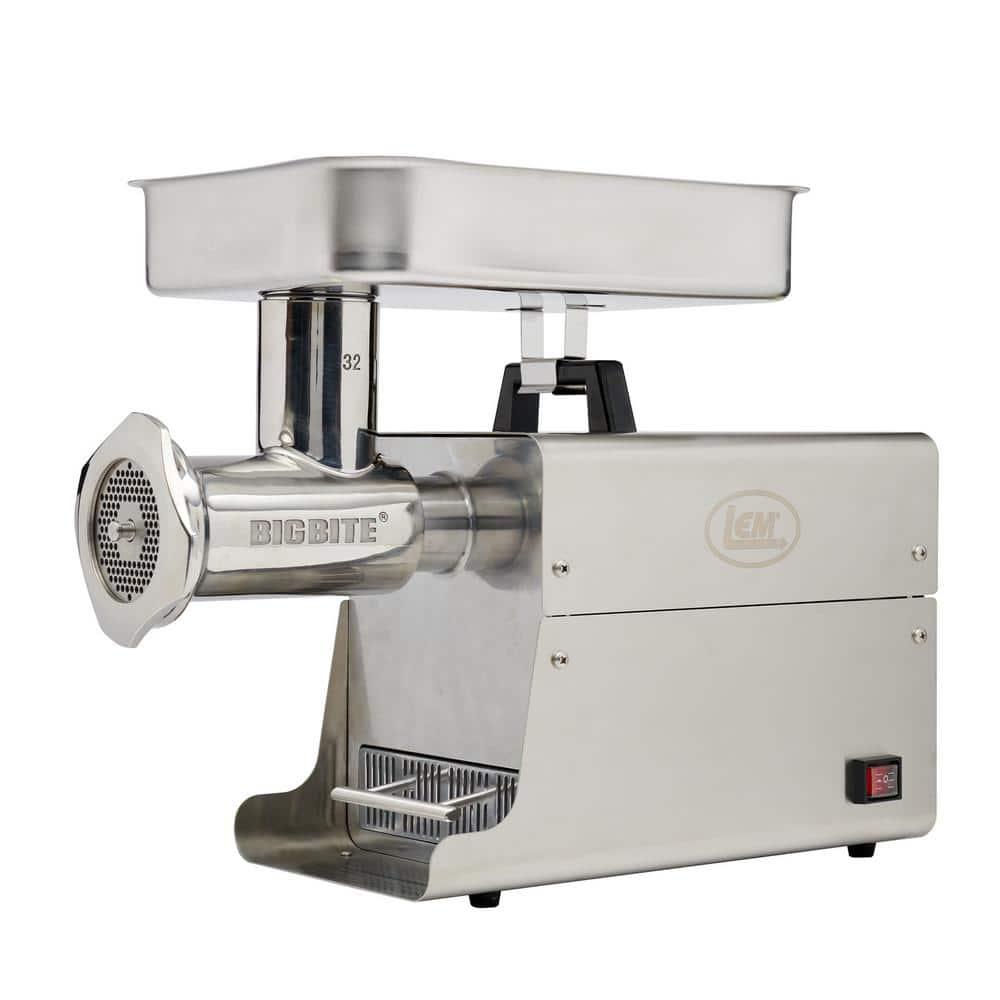 LEM #32 Big Bite Meat Grinder 1.5 HP Stainless Steel