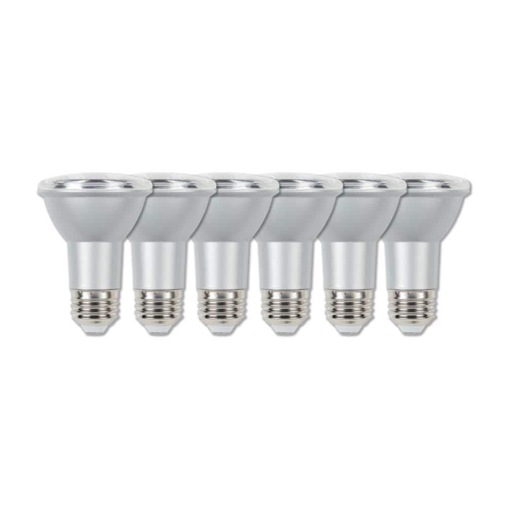 Westinghouse Lighting 5301220 7 (50-Watt Equivalent) PAR20 Flood Dimmable Bright White Indoor/Outdoor Energy Star (6 Pack) LED Light Bulb