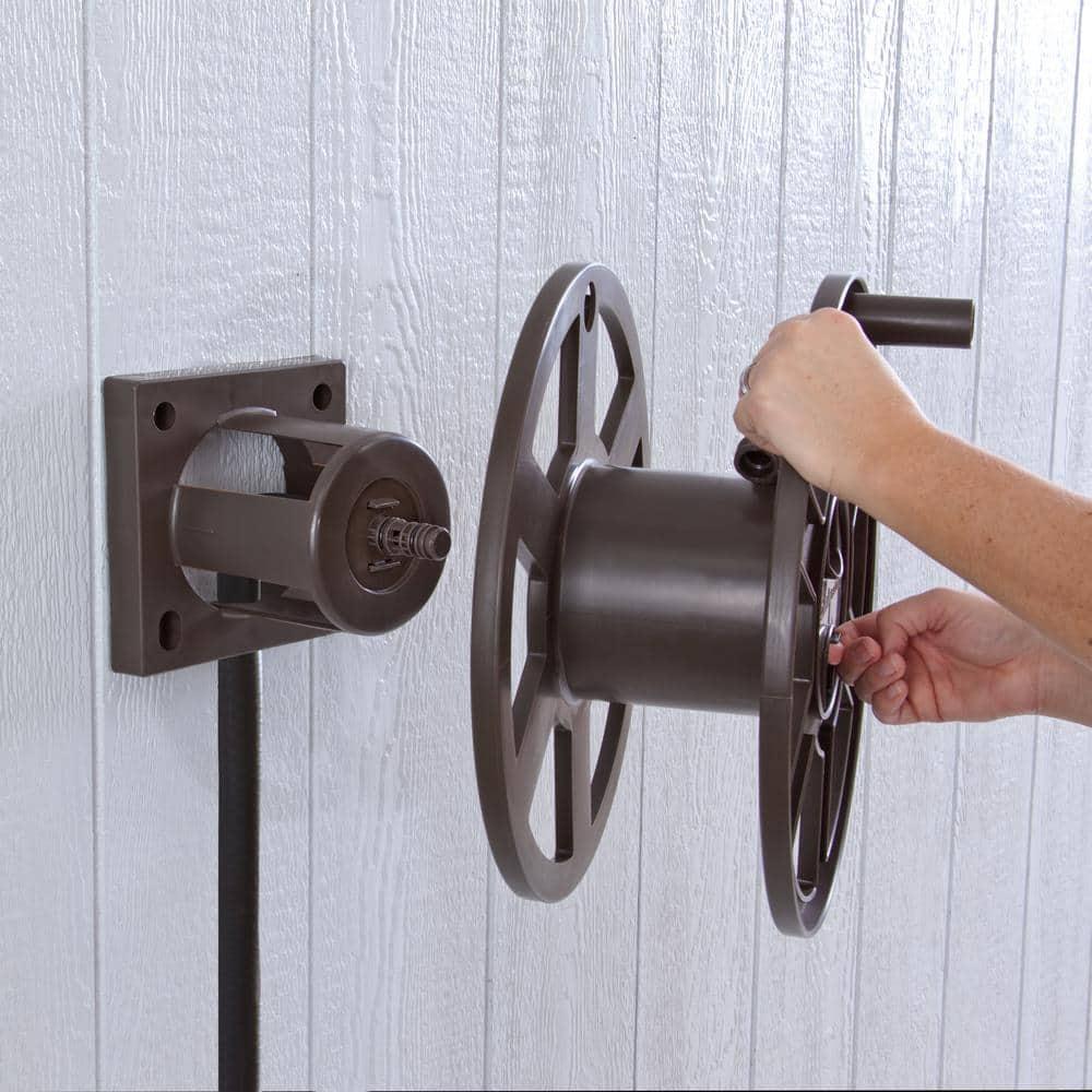 Liberty Garden Plastic Wall Hose Reel