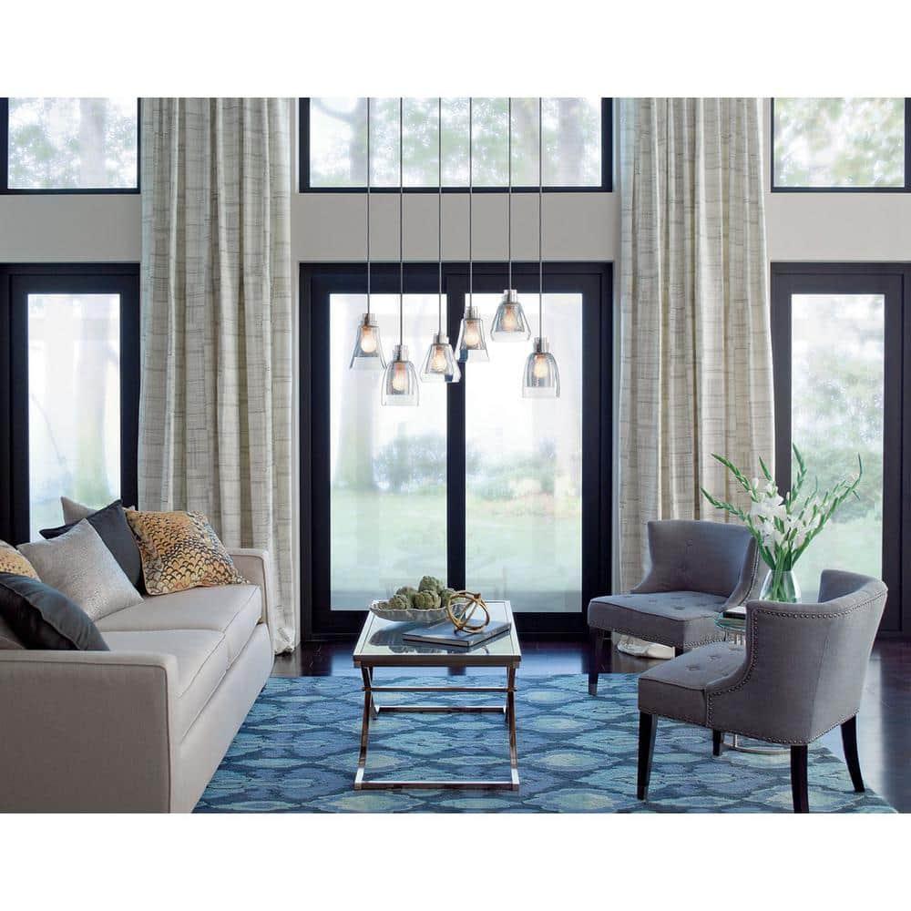 Kichler Lighting Evie 1 - Light Pendant in  Brushed Nickel