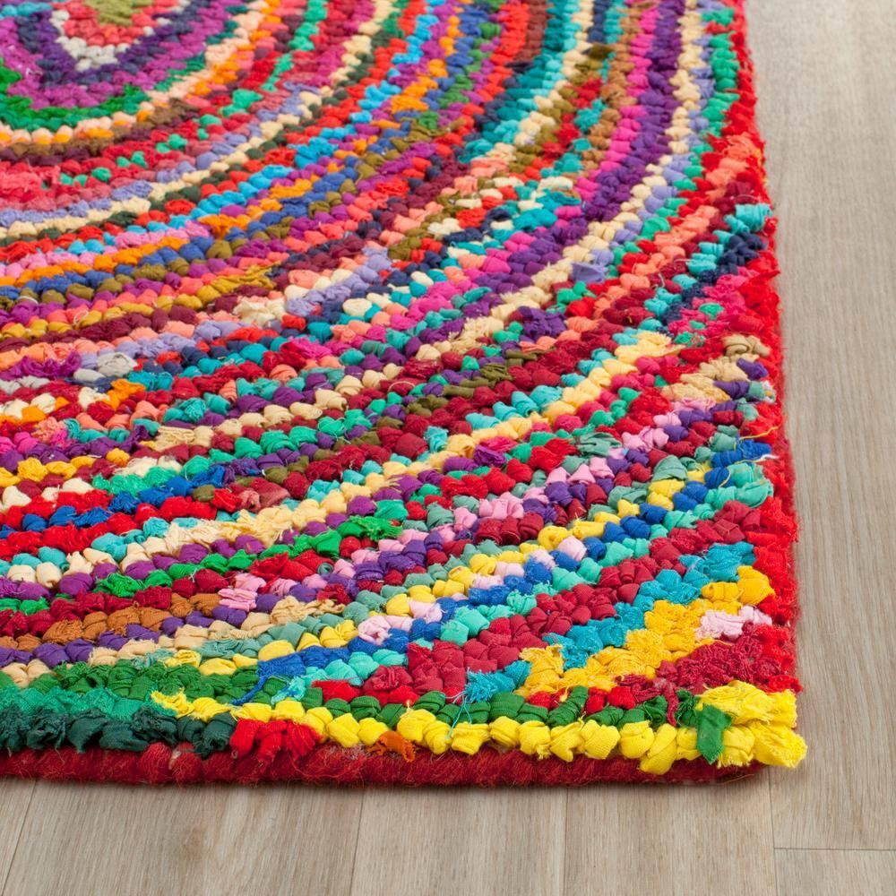 Nantucket NAN445 Hand Tufted Accent Rug - Multi - 2'3"x4' - Safavieh.