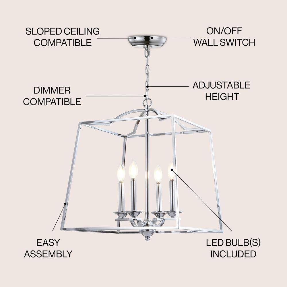 Hartlepool 4 - Light Lantern Chandelier