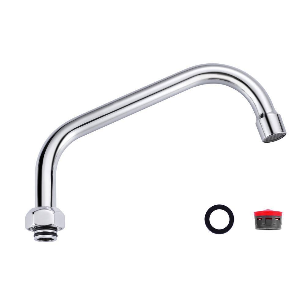 8" Faucet Swing Spout Replacement In Polished Chrome-G3/4 Internal Thread
