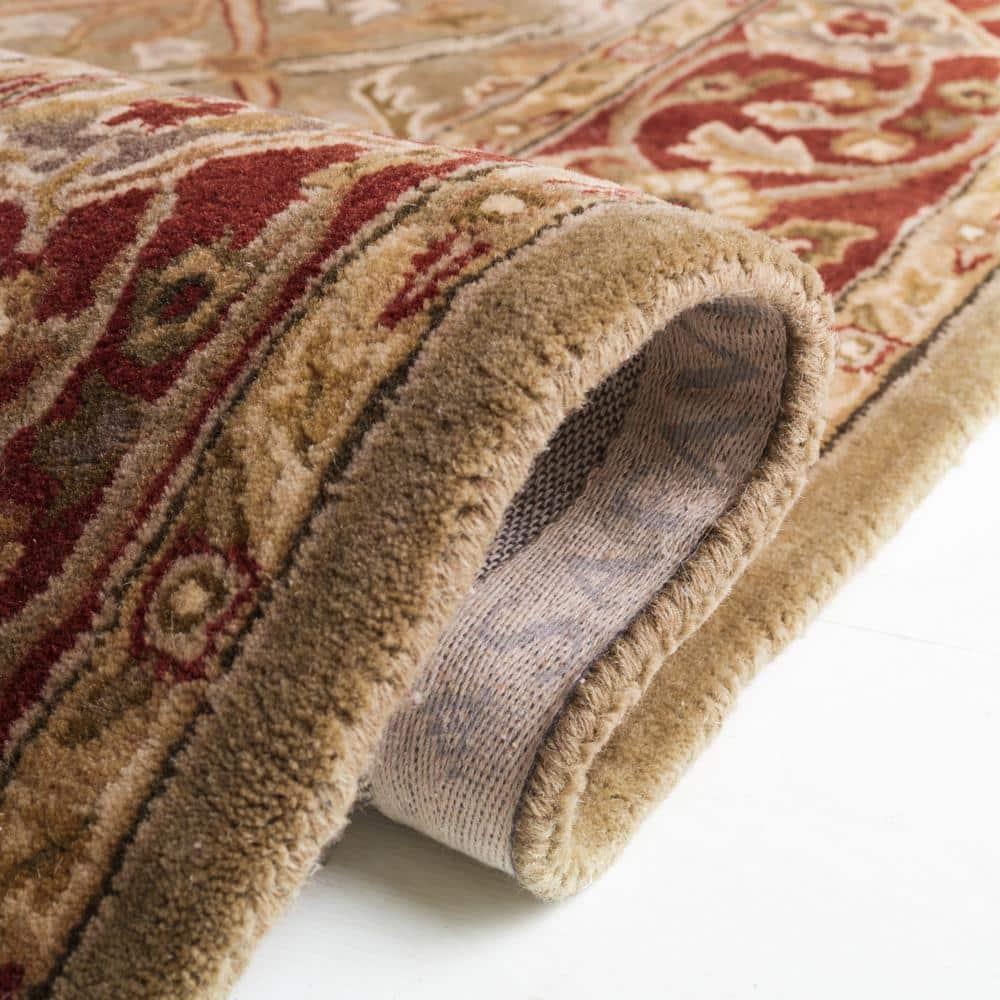 Persian Legend PL819 Hand Tufted Accent Traditional Accent Rug - Light Green/Rust - 2' X 3' - Safavieh.