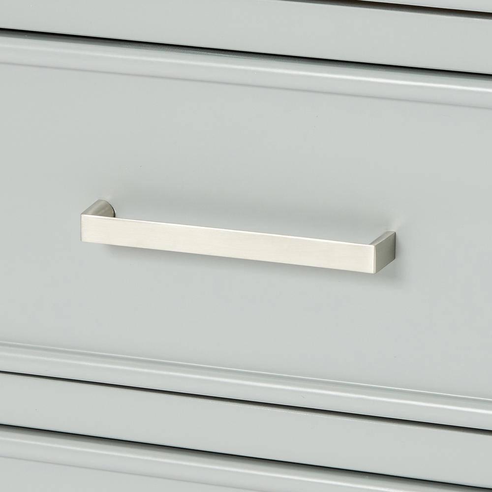 Ariel M060d-Bc Stafford 61" Double Free Standing Vanity Cabinet Only - Grey