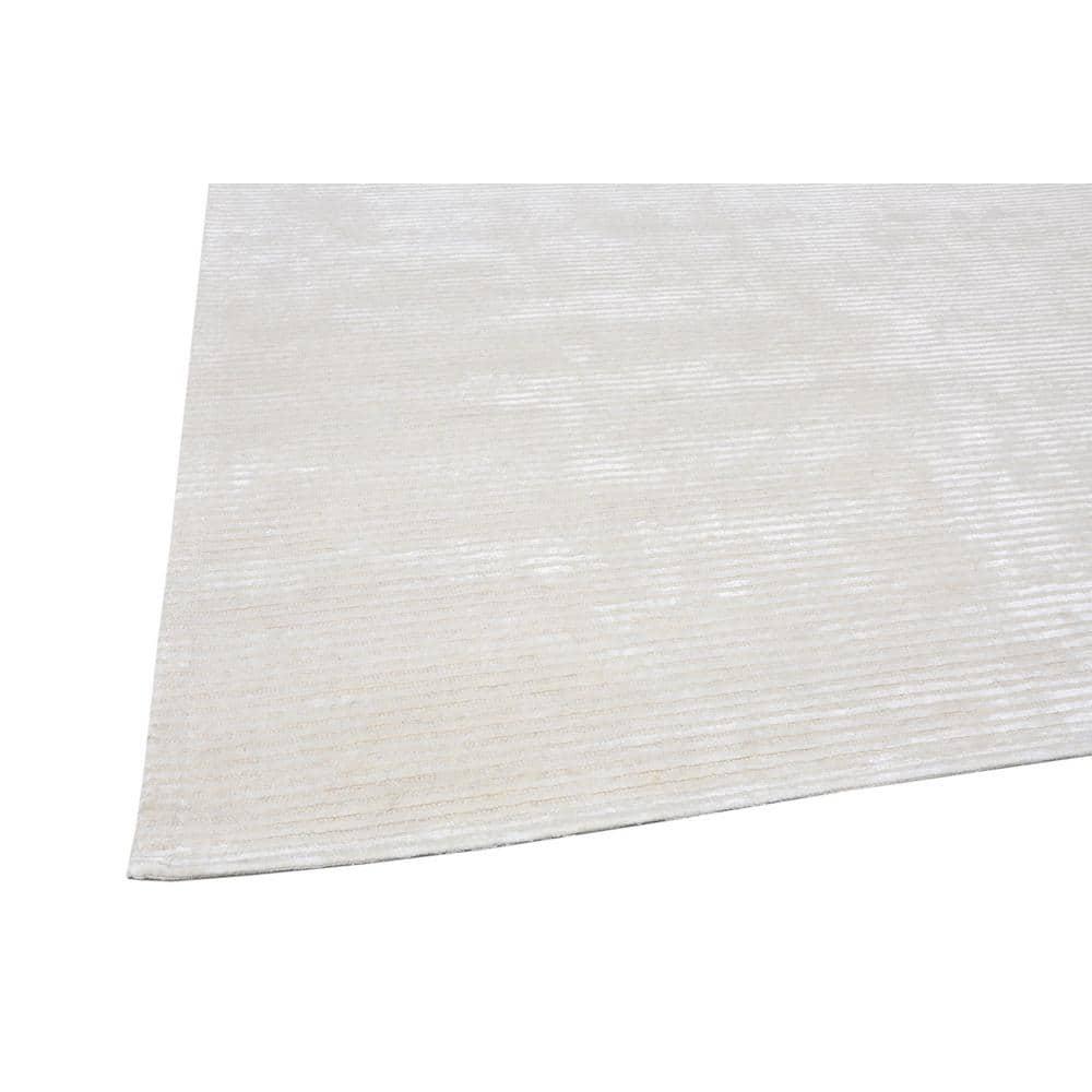 Edgy Hand Tufted Viscose Striped Rug