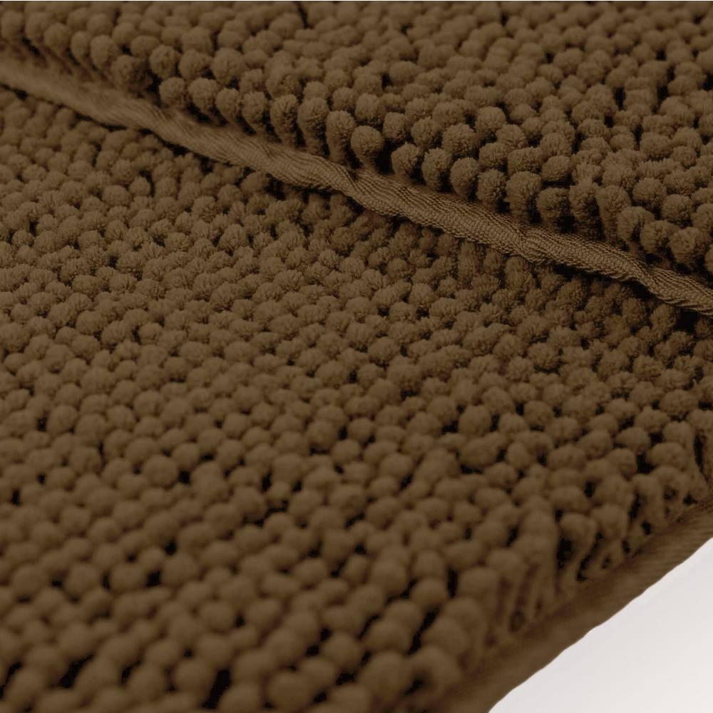 Resort Collection Chenille Plush Loop Bath Mats, 2-Piece Set