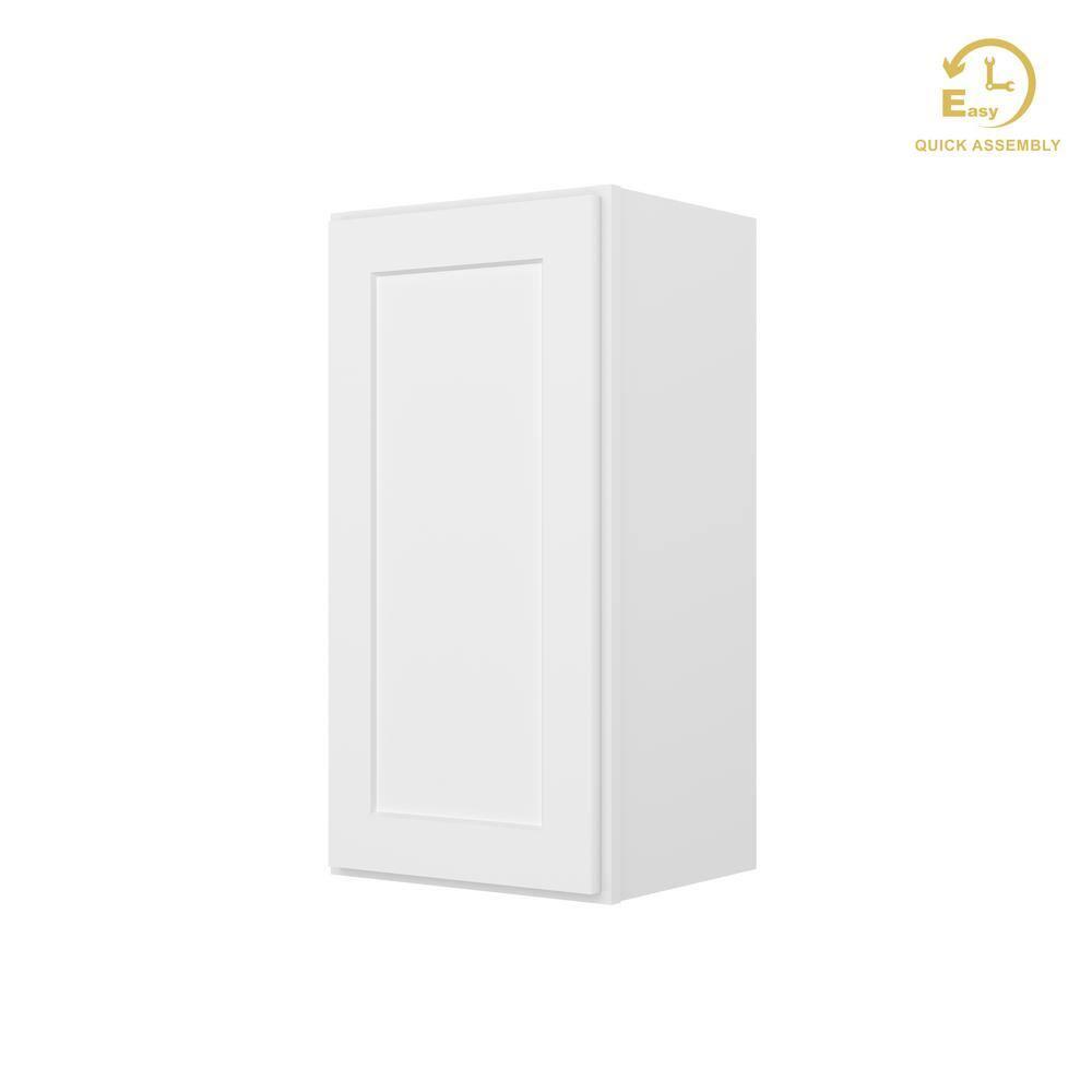 HomLux 12" x 30'' Easy to Assemble Accent Wall Cabinet