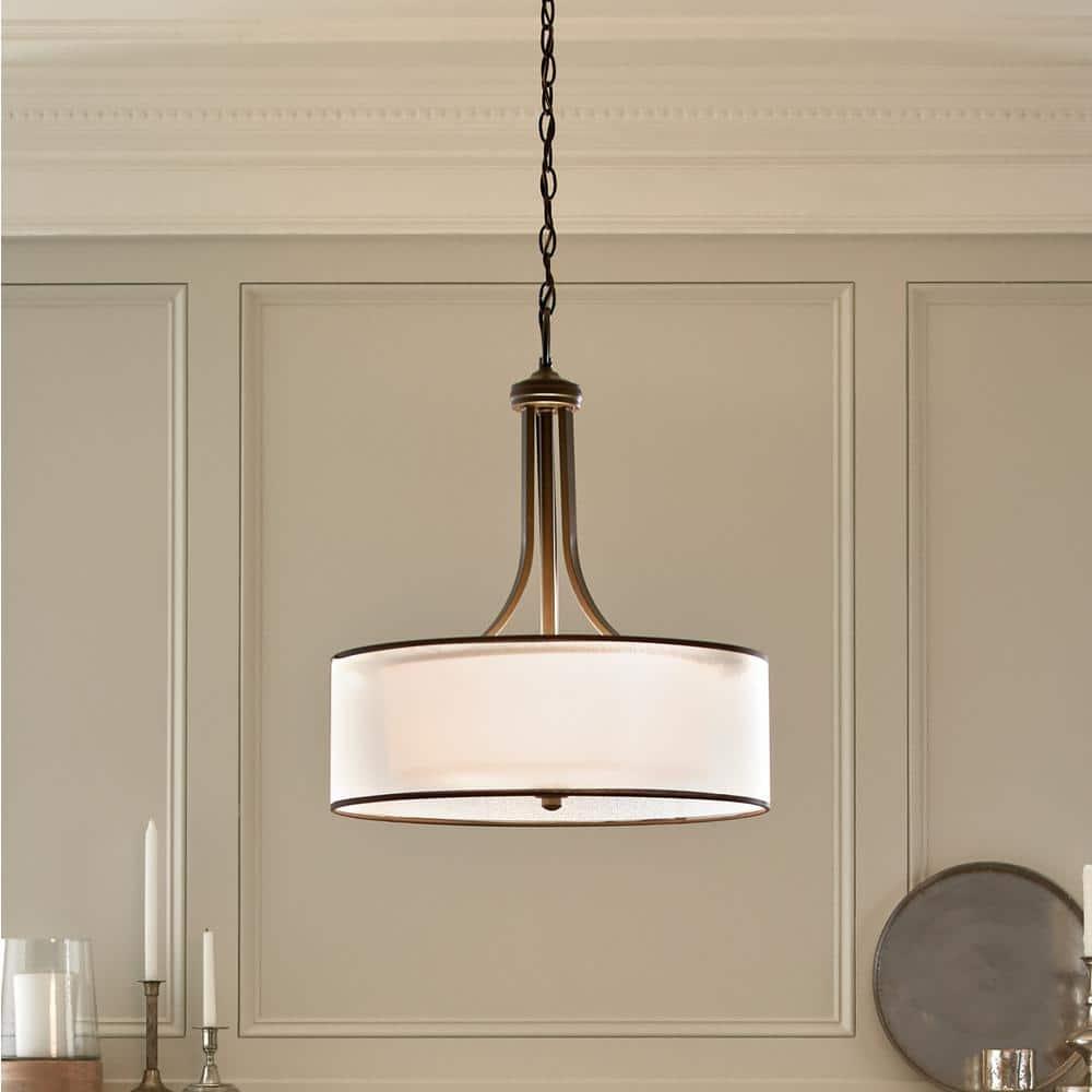 Kichler Lighting Lacey 4 - Light Pendant in  Mission Bronze