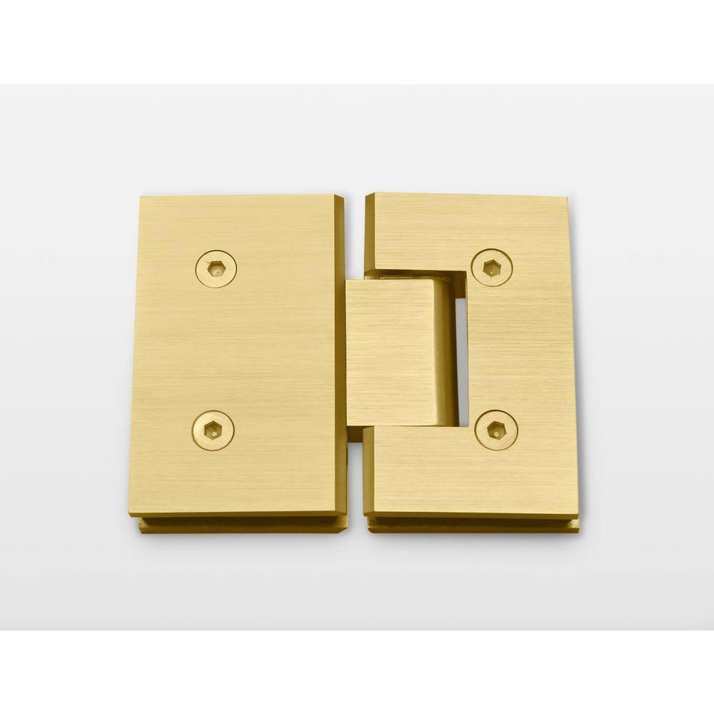 Halo 62 in. x 78 in. Frameless Glass Hinge Shower Door