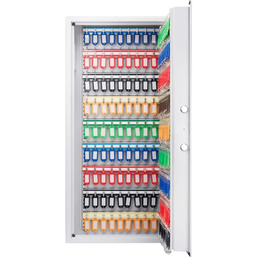 BARSKA 180 Key Dual Lock Deadbolt Cabinet Digital Wall Safe AX13350
