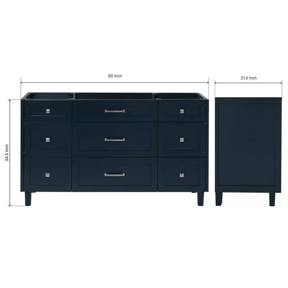 ARIEL Monreau 60 Single Bathroom Vanity Base Only