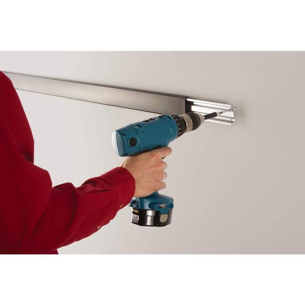 (3 pack) Rubbermaid Fast Track Garage Storage Rail Hardware Pack