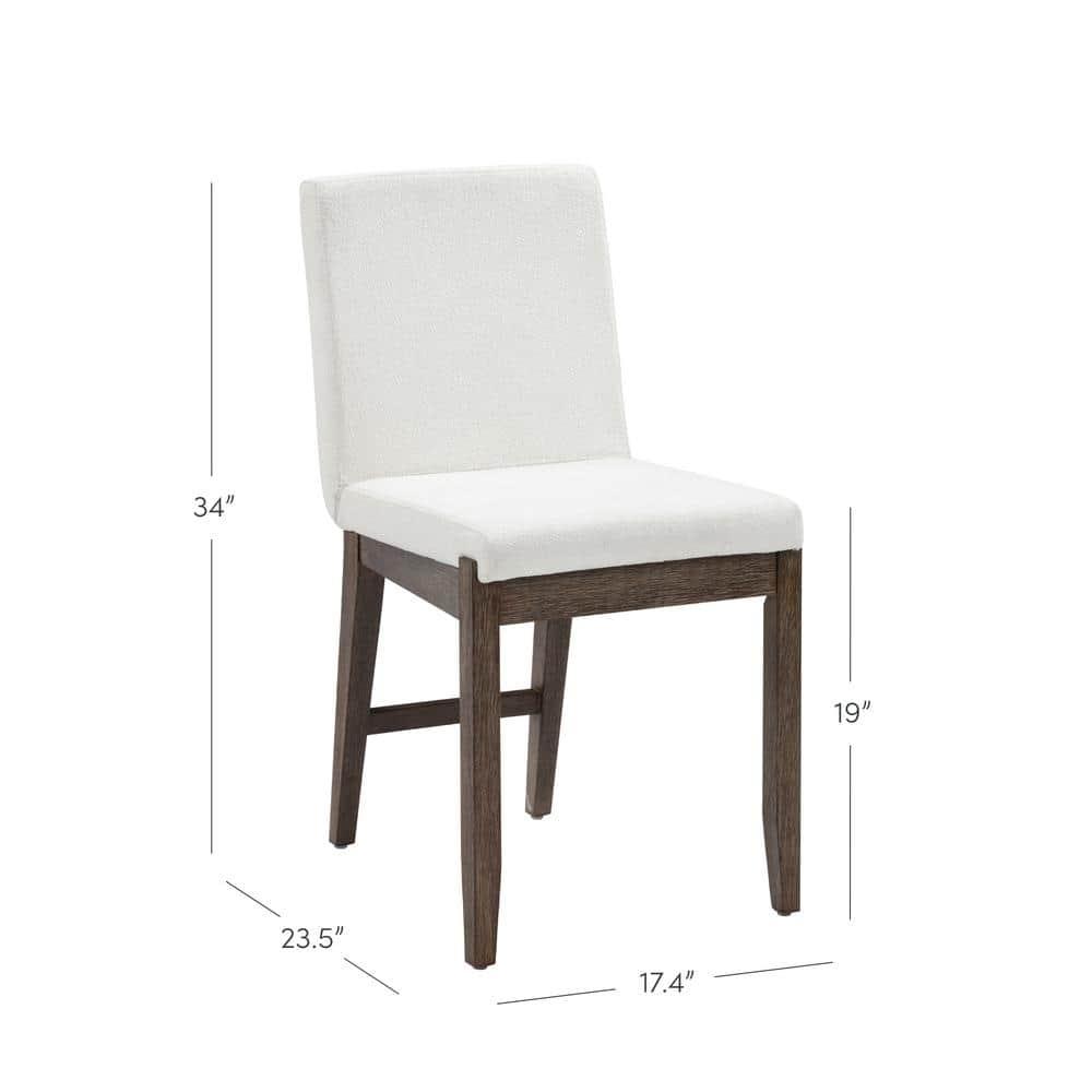 Nathan James Gracie Dining Chair Dark Brown
