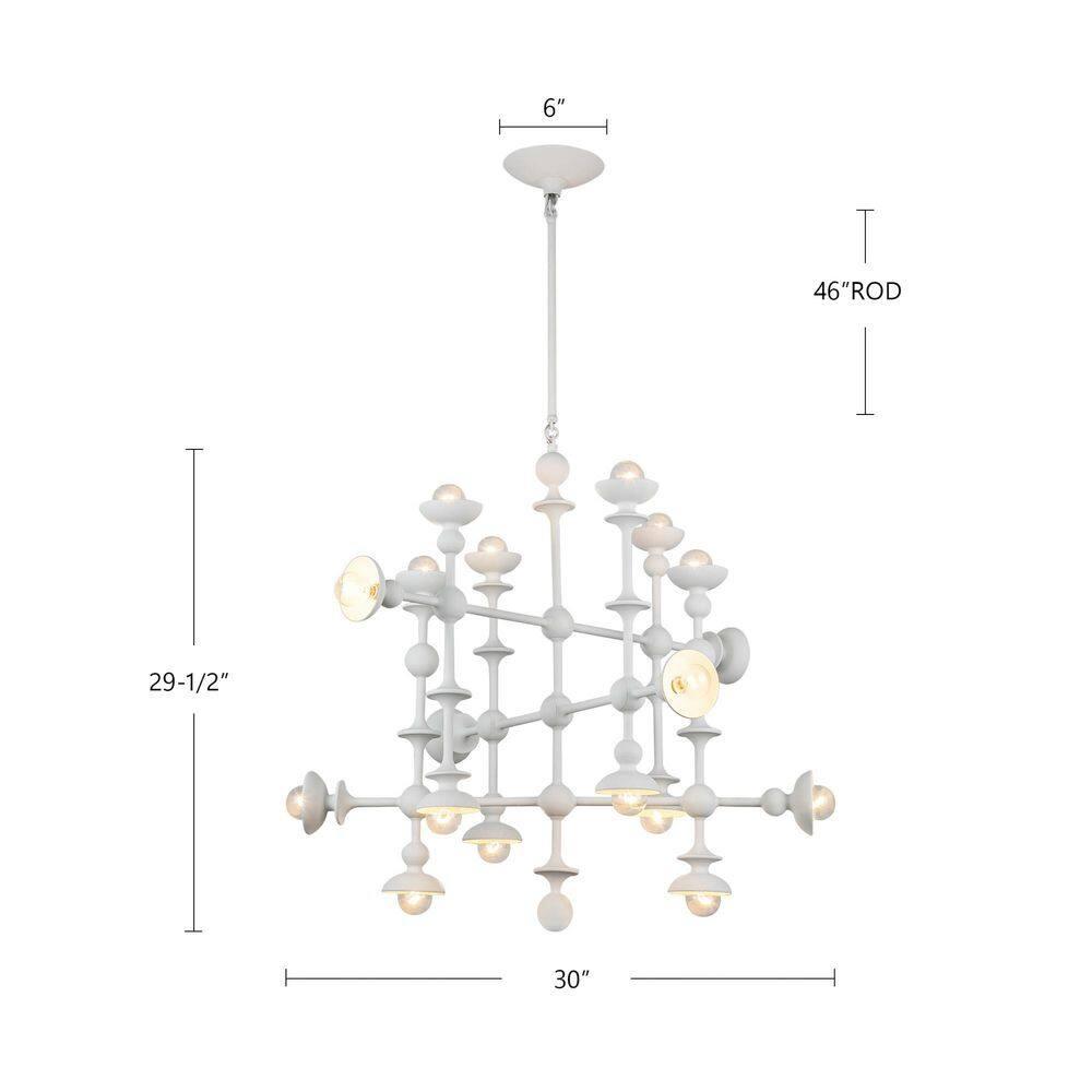 Alora Lighting Cadence 18 - Light Tiered Chandelier