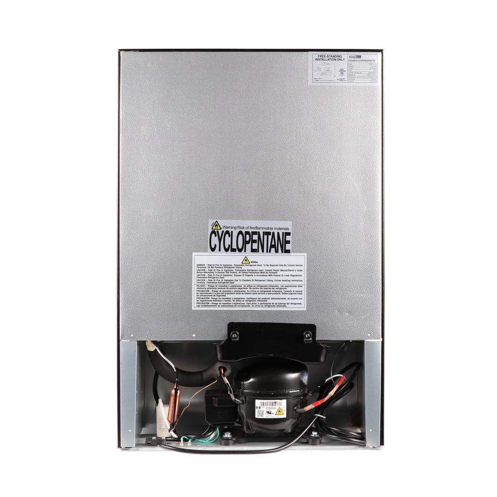 Equator Advanced Appliances Conserv 20in STAINLESS Compact Refrigerator 4.5cF Reversible Door 110V