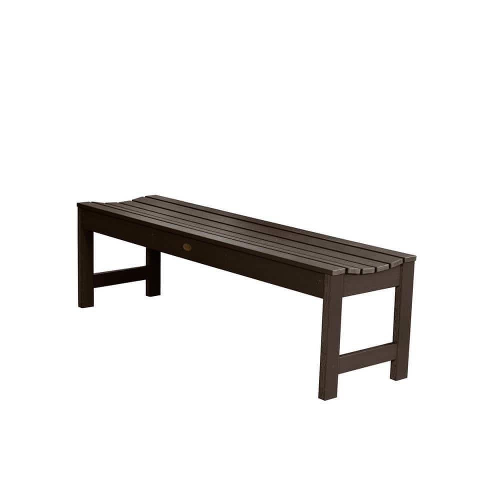 highwoodÂ® Eco-Friendly Recycled Plastic Lehigh Picnic Bench, 5'