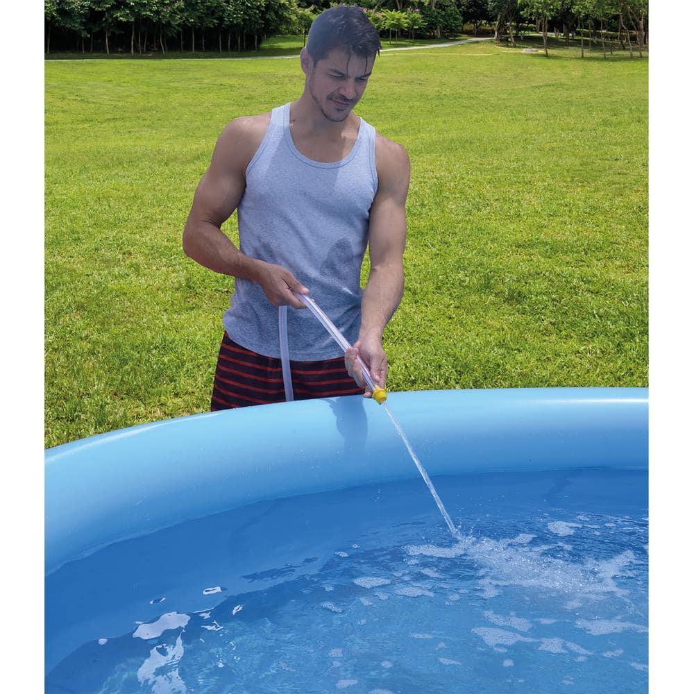 JLeisure JLeisure Prompt Set Inflatable Outdoor Backyard Swimming Pool