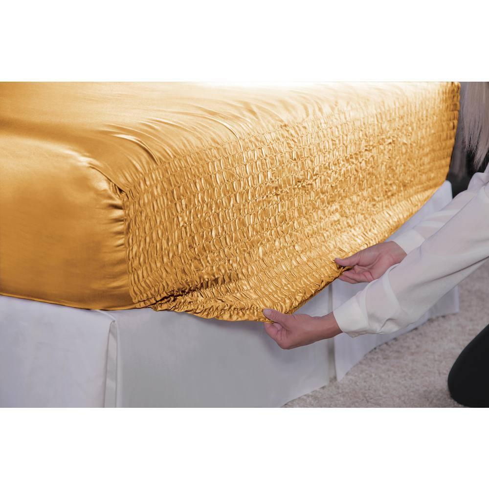Bed Tite Smooth Satin BedTite Tight Grip Sheet Set